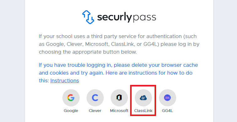 E-Hallpass Login With Classlink